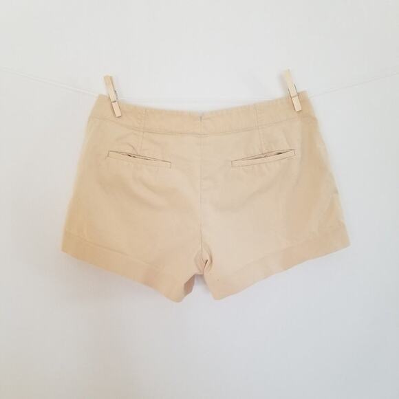 J. Crew Khaki Chino Cotton Short 4 - Picture 2 of 8